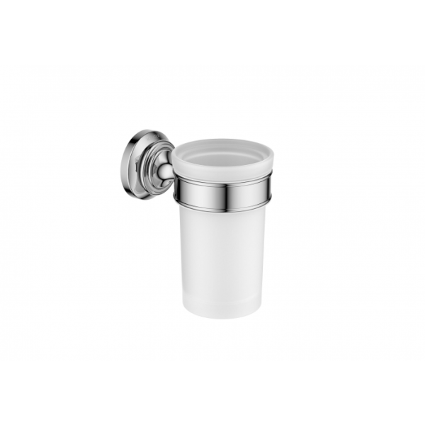Стакан с держателем AQUATEK Классик AQ4527CR хром