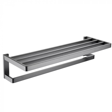 Полка для полотенец Abber Westen AA1758NG никель Полка для полотенец Abber Westen AA1758NG никель