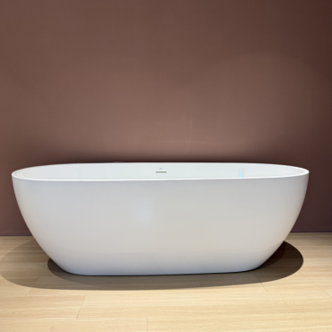 Акриловая ванна Abber AB9263-1.5 белая