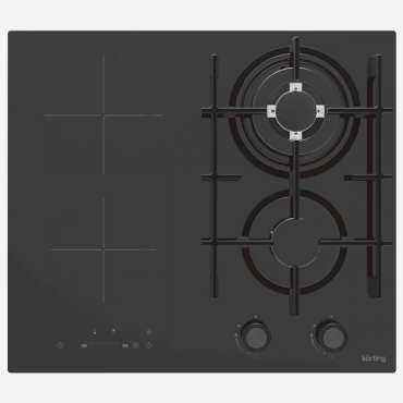Комбинированная варочная панель Korting HIG 6225 CTN Комбинированная варочная панель Korting HIG 6225 CTN