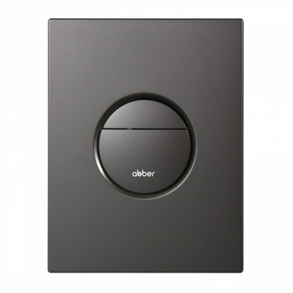 Кнопка смыва пневматическая Abber AC0126NG никель