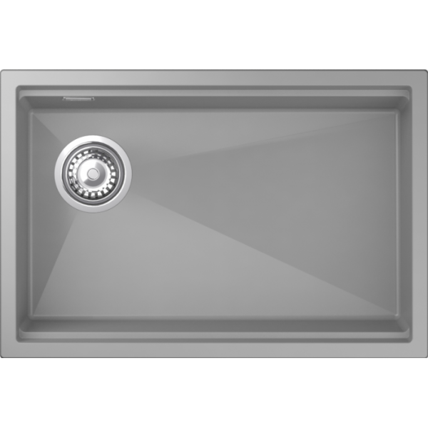 Кухонная мойка Rivelato LN-654-L grigio metallizz