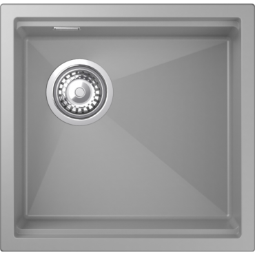 Кухонная мойка Rivelato LN-454-L grigio metallizz Кухонная мойка Rivelato LN-454-L grigio metallizz