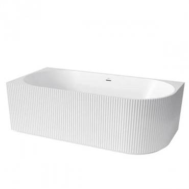 Акриловая ванна Abber AB9329-1.5 L белая