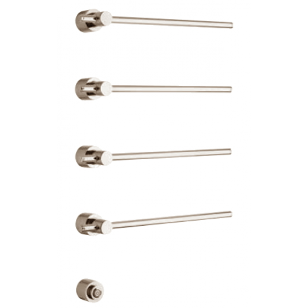 Полотенцесушитель электрический Margaroli 622BN Brushed Nickel