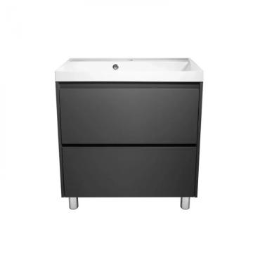 Тумба напольная Stella Polar Борнео 80 Люкс графит матовый SP-00001329 Тумба напольная Stella Polar Борнео 80 Люкс графит матовый SP-00001329