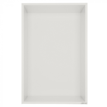 Скрытая настенная ниша Abber Nischen AN3001MW белая матовая