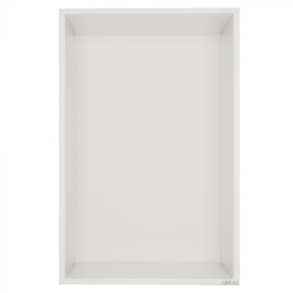 Скрытая настенная ниша Abber Nischen AN3001MW белая матовая