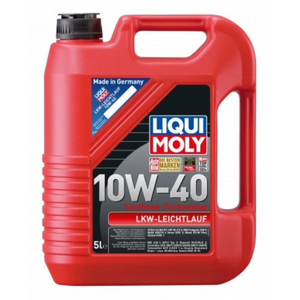 Масло моторное LIQUI MOLY LKW-Leichtlauf-Motoroil Basic 10w40 (5л) 8026/1185