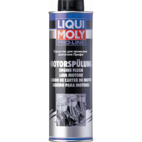 Масло промывочное LIQUI MOLY 7507/2427 Средство для промывки двигателя Profi (0,5л)