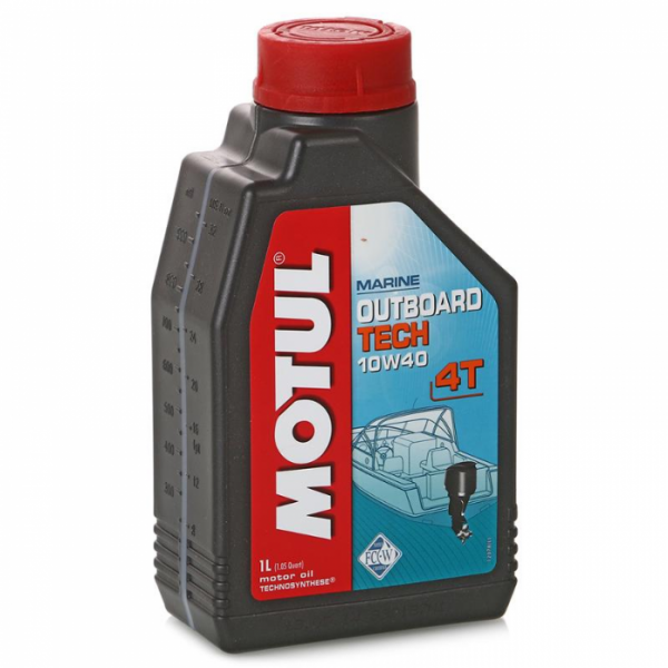 Масло моторное MOTUL OUTBOARD TECH 4T 10w40 1л 104265 (106397)