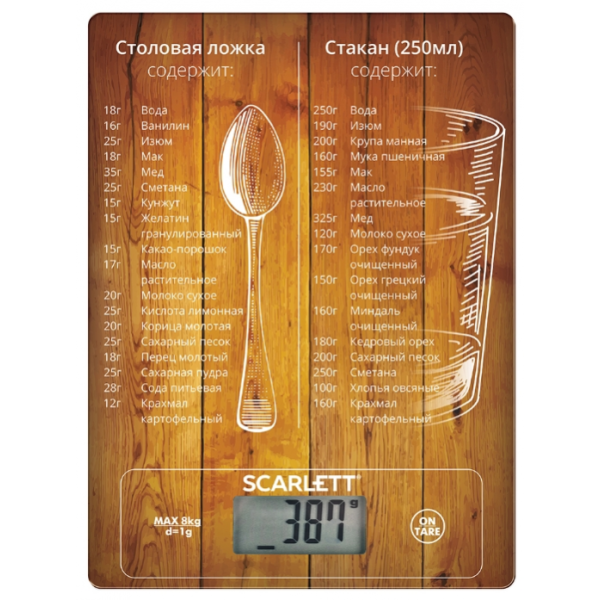 Кухонные весы Scarlett SC-KS57P19