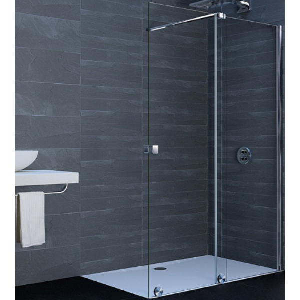 Боковая стенка для душевого уголка Huppe XTENSA WALK-IN XT0205.069.321 DX хром/прозрачное стекло