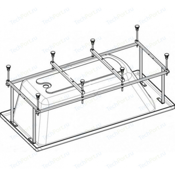 Монтажный комплект для ванны Roca Easy 170х75 (ZRU9302900)