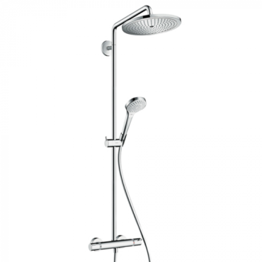 Душевая стойка Hansgrohe Croma Select 280 1jet Showerpipe 26790000 хром Душевая стойка Hansgrohe Croma Select 280 1jet Showerpipe 26790000 хром