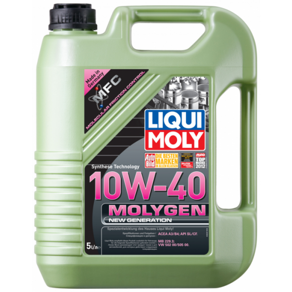 Масло моторное LIQUI MOLY Molygen Generation 10w-40 5л 9061