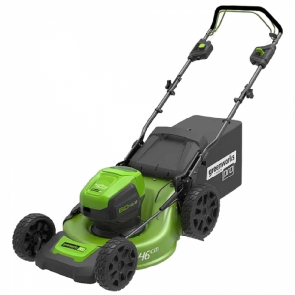 Аккумуляторная газонокосилка GreenWorks GD60LM46HPK4 2502807UB