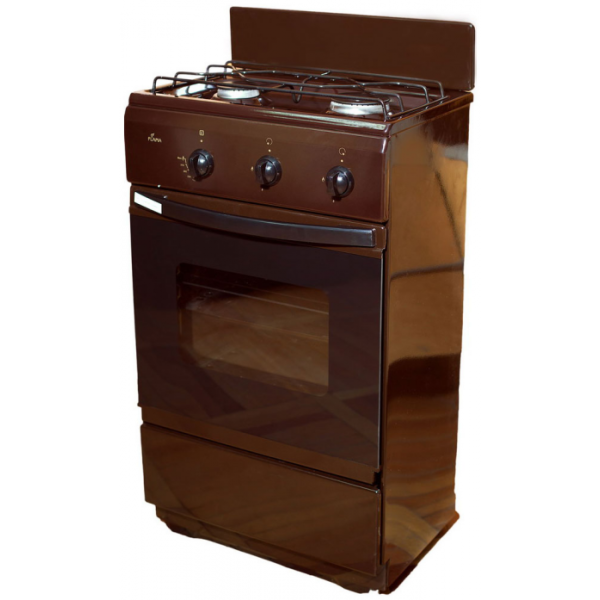 Плита газовая FLAMA CG3202B коричневый