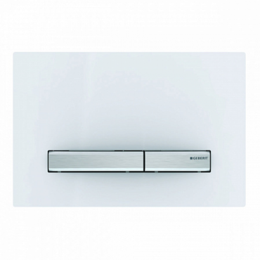 Клавиша смыва Geberit Sigma 50 115.788.11.2 белый/сталь