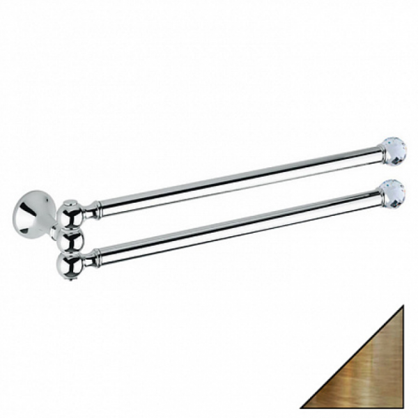 Полотенцедержатель Bagno Associati Folie FS21492 swarovski бронза