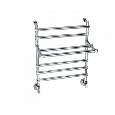 Водяной полотенцесушитель Margaroli Sole 4524705CRP полкой хром