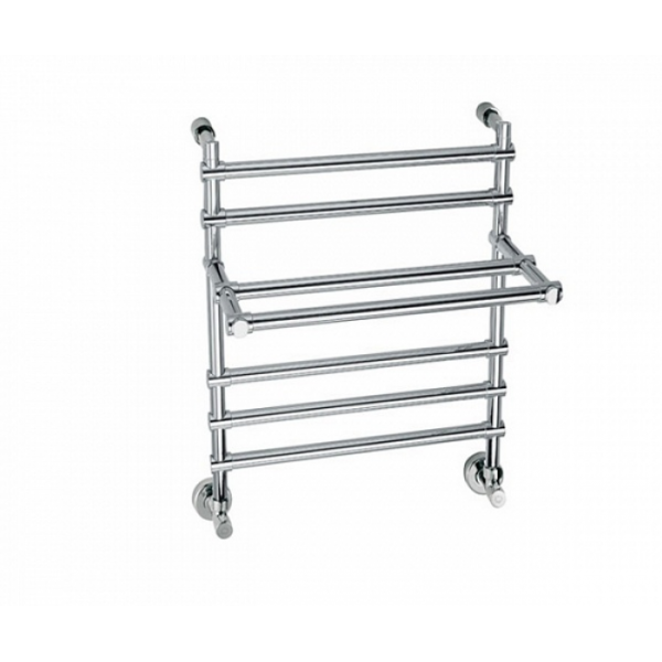 Водяной полотенцесушитель Margaroli Sole 4524705CRP полкой хром