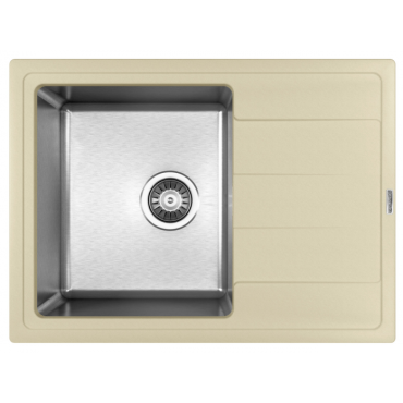 Кухонная мойка Florentina Комби 650 шампань 21.390.B0650.202