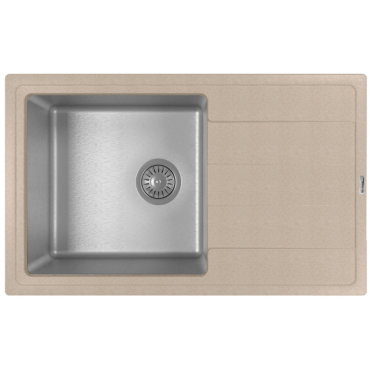 Кухонная мойка Florentina Комби 780 песочный 21.395.D0780.107