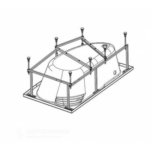 Монтажный комплект Santek Майорка 150 1WH112431