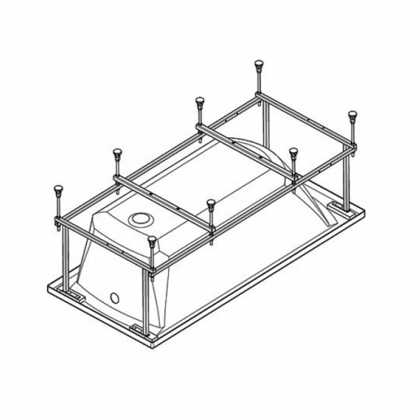 Монтажный комплект Santek Фиджи 170х75 1.WH50.1.601