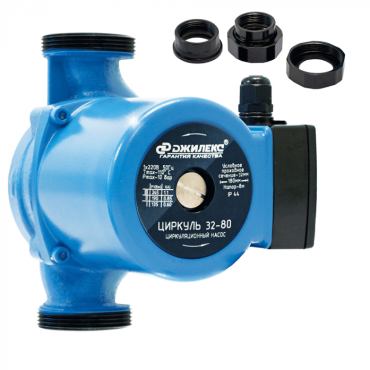 Насос циркуляционный Джилекс Циркуль 32/80 Насос циркуляционный Джилекс Циркуль 32/80