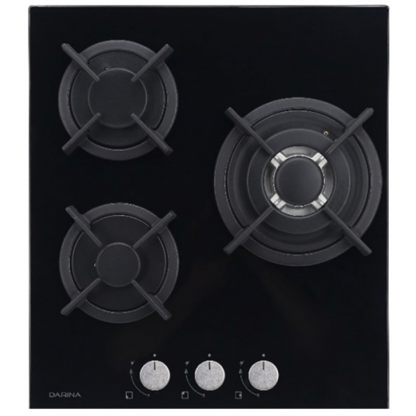 Газовая варочная поверхность DARINA 2T2 C4308 B черный