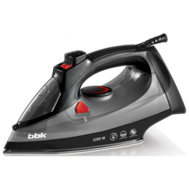 Утюг BBK ISE-2202 черный/темно-серый Утюг BBK ISE-2202 черный/темно-серый