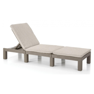 Шезлонг Keter Daytona Delux капучино - песок 17211632 Шезлонг Keter Daytona Delux капучино - песок 17211632