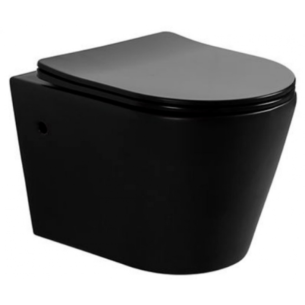 Унитаз подвесной Timo INARI TK-503MB черный матовый