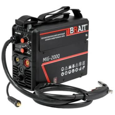 Инвертор сварочный полуавтомат Brait MIG-200Q проволока ER70S-6 0.8 1кг 18.01.020.043 П1 Инвертор сварочный полуавтомат Brait MIG-200Q проволока ER70S-6 0.8 1кг 18.01.020.043 П1