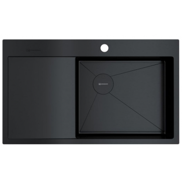 Мойка Omoikiri Akisame 86-GB-R Side графит 4997044