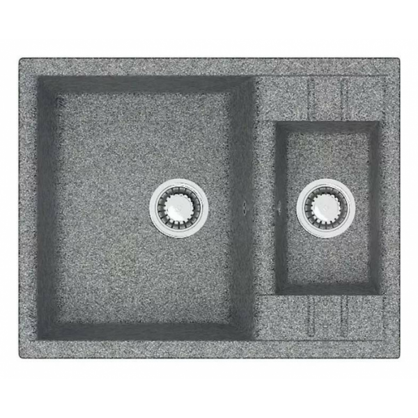 Кухонная мойка Zett Lab Модель 190 60,5x49 T190Q008 Темно-серая