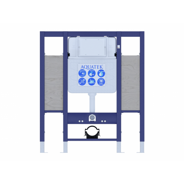 Инсталляция для подвесного унитаза для лиц с ограниченными возможностями AQUATEK INS-0000015
