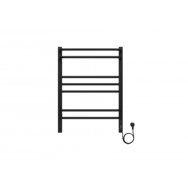 Полотенцесушитель электрический AQUATEK Бетта П7 500х700 черный муар AQ EL KRC0770BL Полотенцесушитель электрический AQUATEK Бетта П7 500х700 черный муар AQ EL KRC0770BL