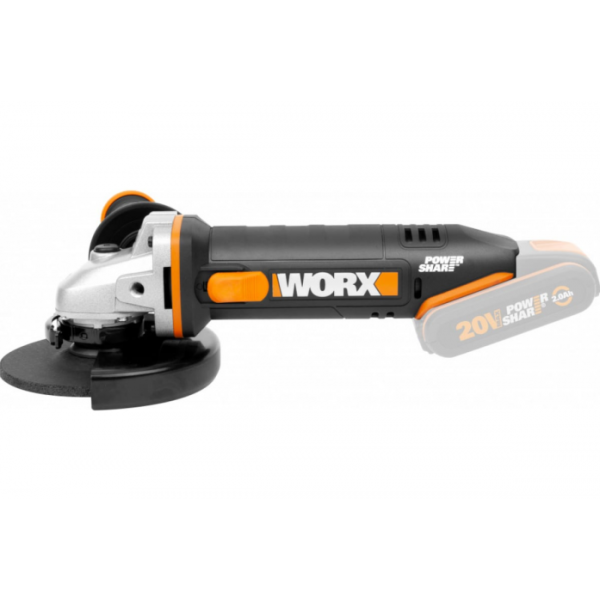 Угловая шлифмашина аккумуляторная WORX WX803.9