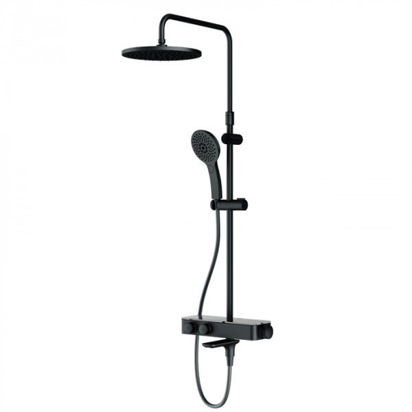 Душевая система с термостатом Am.Pm Inspire V2.0 F0750A522 черный