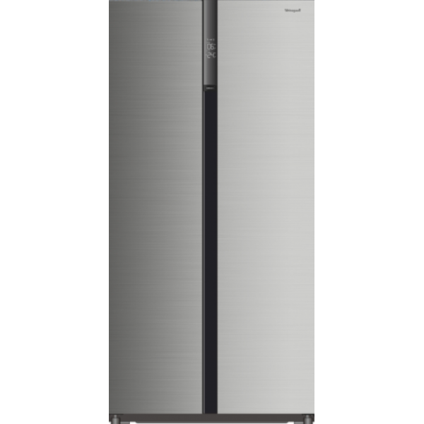 Холодильник Weissgauff WSBS 590 NoFrost Inverter Premium Inox Glass