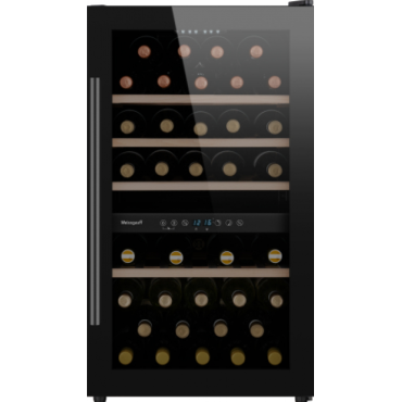 Винный холодильник Weissgauff WWC-49 DB DualZone Винный холодильник Weissgauff WWC-49 DB DualZone