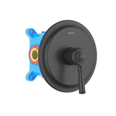 Смеситель для душа AQUATEK Классик AQ1566MB матовый черный Смеситель для душа AQUATEK Классик AQ1566MB матовый черный