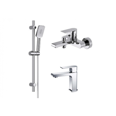 Комплект смесителей AQUATEK Лира AQ1430CR хром