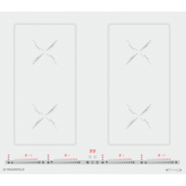 Индукционная варочная панель Maunfeld CVI594SB2WHA Inverter