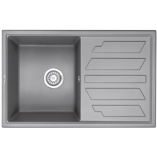 Мойка для кухни Granula GR-8002 алюминиум