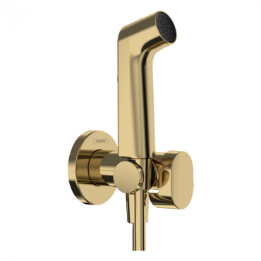 Гигиенический душ Hansgrohe EcoSmart+ 29232990 золото Гигиенический душ Hansgrohe EcoSmart+ 29232990 золото