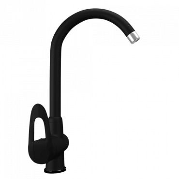 Кухонный смеситель Maunfeld MFQT-6B черный